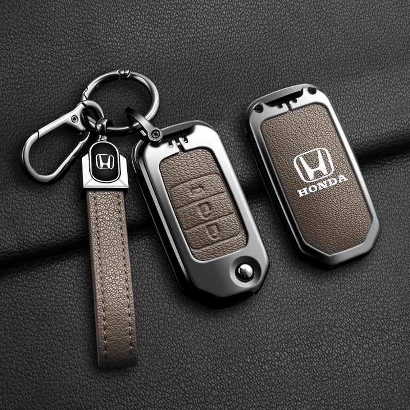 Умный чехол-брелок для ключа автомобиля для Honda Civic Accord City Odyssey CR-V XR-V HR-V Vezel Jade Jazz Crider Автоаксессуары