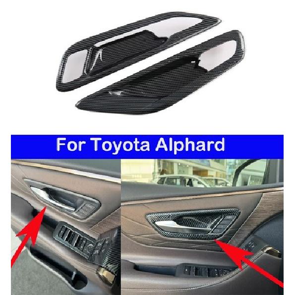 Car interior handle decorative frame For Toyota Alphard 2024-