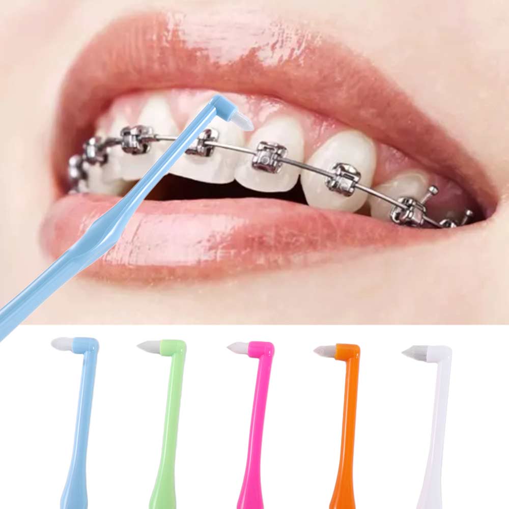 Correction Teeth Braces Floss Interdental Brush Orthodontic Braces Toothbrush Wisdom Tooth Brush