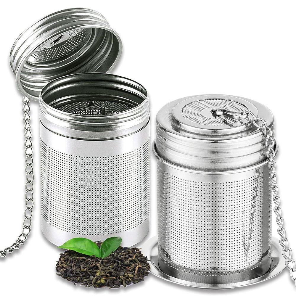 Extra Fine Mesh Loose Tea Infuser Drip Trays Tea Diffuser Filter Tea Steeper Loose Tea
