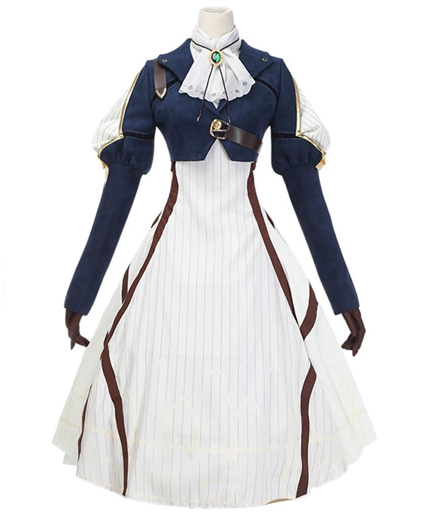 Платье для косплея Violet Evergarden с париком [milky time]