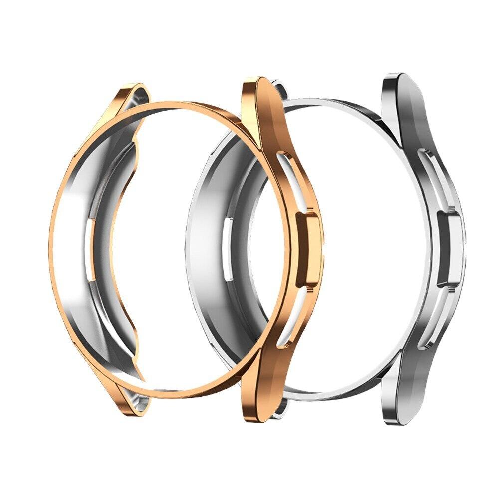 Чехлы для samsung galaxy watch 6 classic 47 мм 43 мм, чехол galaxy watch 6 5 44 мм 40 мм 5 pro 45 мм, мягкий защитный чехол из ТПУ