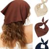 Pastoralism Wide Headbands For Women Extra Large Turban Triangle Headband Fashion Yoga Hair Bands Twisted Thick Hair Accessories