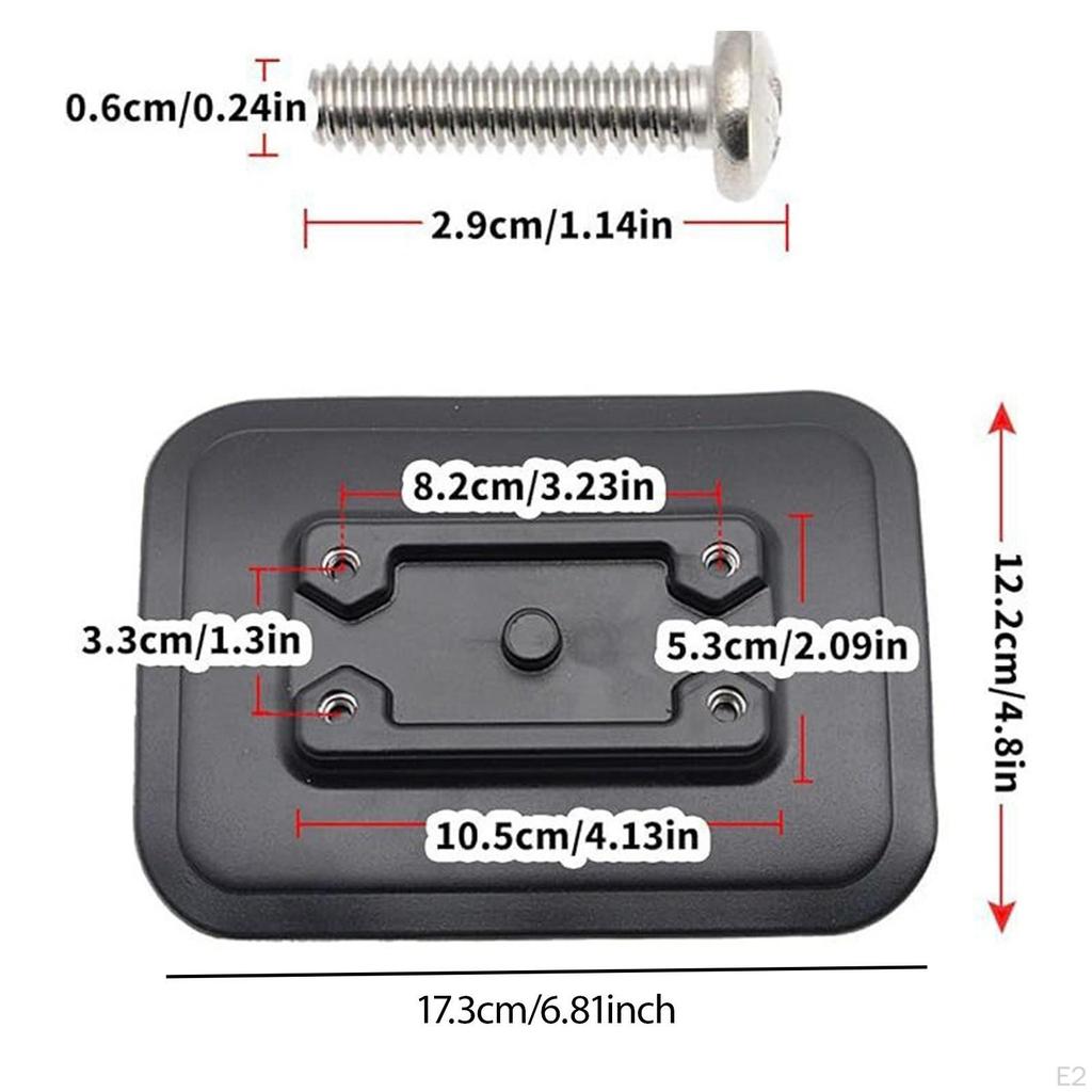 Держатель удочки База крепления Монтажный кронштейн Прочные Морские аксессуары Лодка