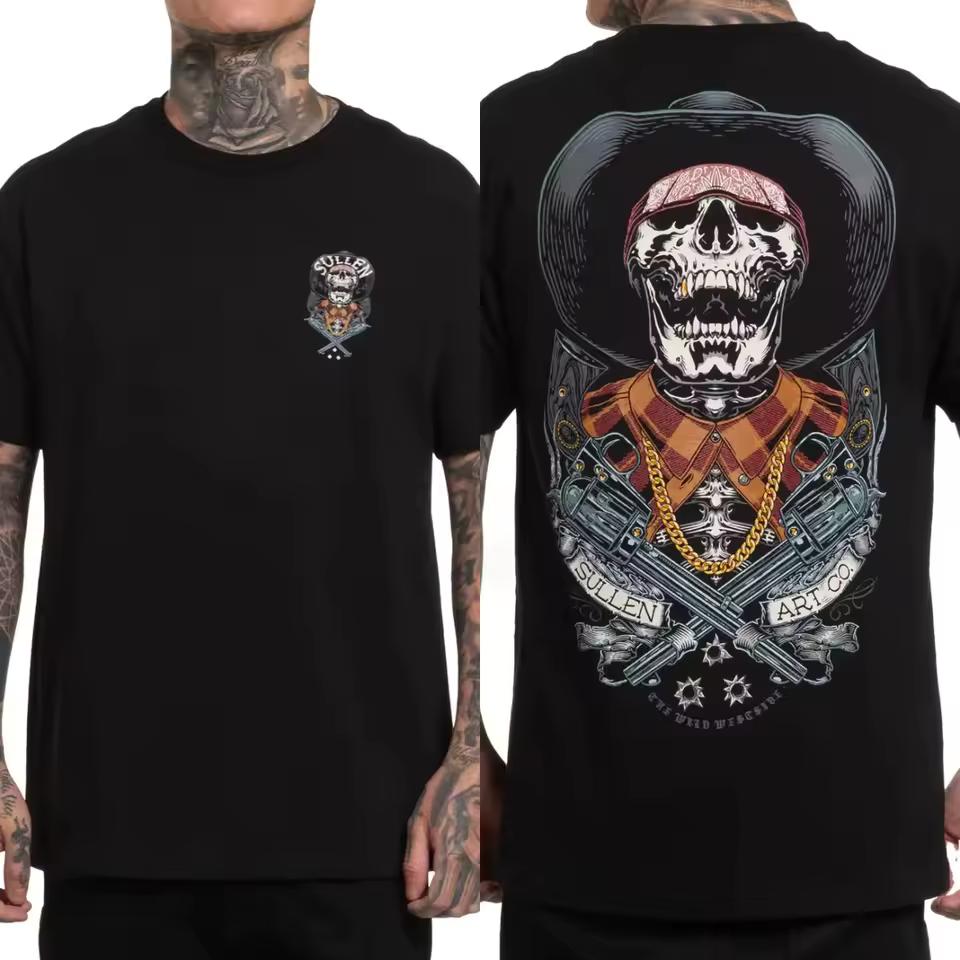 2026 Y2k Sullen Clothing Graphic Cotton T-shirt Unisex Summer Short Sleeve Fashion Brand Tee Luxury Casual Vintage Tees