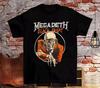 Megadeth Черная пятница Хлопок Унисекс Полный размер S-3XL Унисекс Футболка