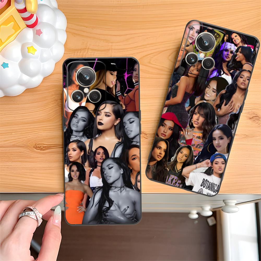 Модный матовый чехол из ТПУ Becky G для мобильного телефона Realme GT 8 Neo Pro C75 73 71 C67 65 C55 53 C35 31 C20 15 Цветная крышка