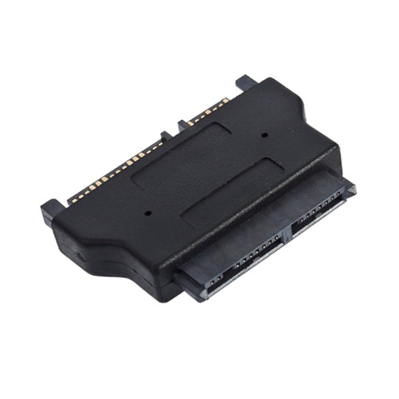 chenyang SATA 22Pin Male to Female 90 Degree UP Angled Gender Changer Connector Adapter for 2.5/3.5" Hard Disk Drive