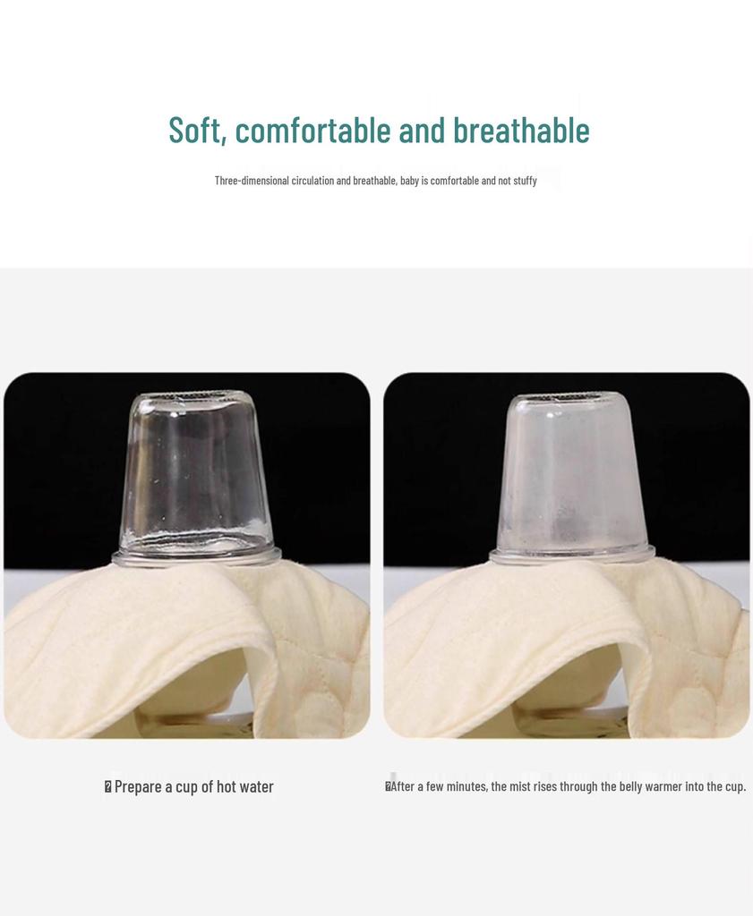 Toddler High-Waisted Belly Band: Infant Stomach Protector for Cold Navel Defense.