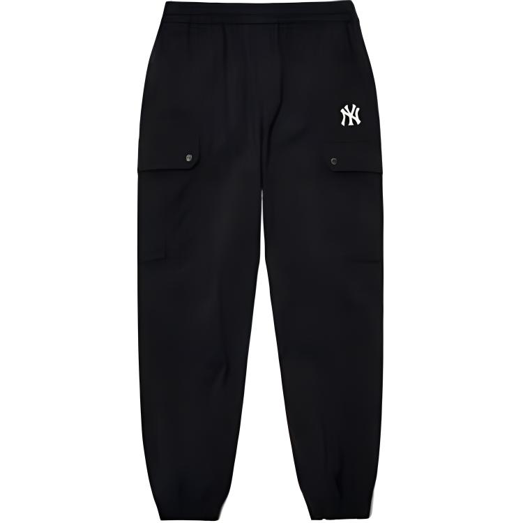 MLB New York Yankees Cargo Pants Unisex Black Moderate 3AWP00421-50BKS