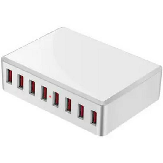 Трансграничное эксклюзивное многопортовое USB-зарядное устройство Smart: Удлинитель на 4-12 портов с выключателем стандарта США