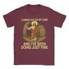 jesus coming out T Shirts Unisex Women 100 Cotton Humorous TShirts O Neck Jesus Meme Tee Shirt Short Sleeve Tops Printed