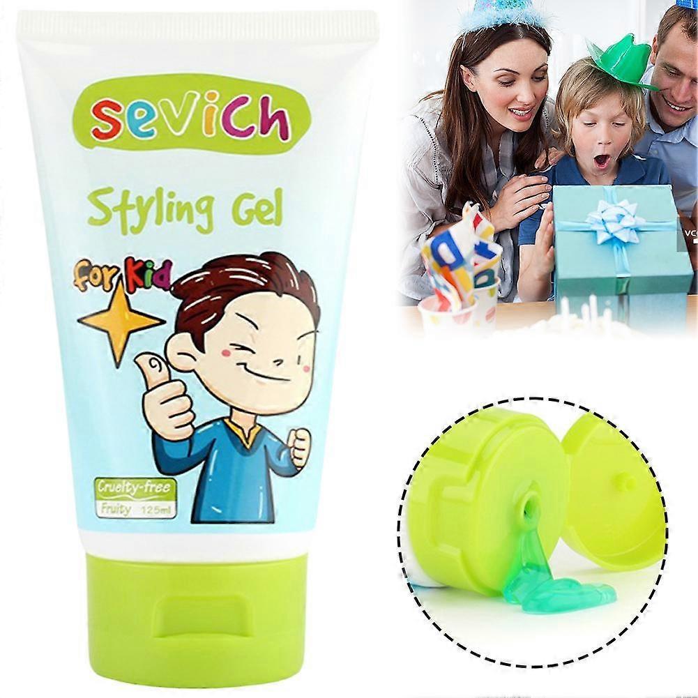 Children Hair Gel Retro 125g Hair Styling Gel for Kids Gentle Non-irritating