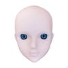 1/6 Женская голова куклы 12" Фигурка 3D глаза Без волос DIY Макияж Тренировка