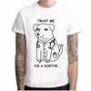 T-shirt Men Funny Design Trust Me I M a Dogtor Pug T-shirt Summer