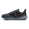 Air Winflo 9 Shield Black Deep Jungle Мужские кроссовки Geode-Teal Safety-Orange DM1106-002