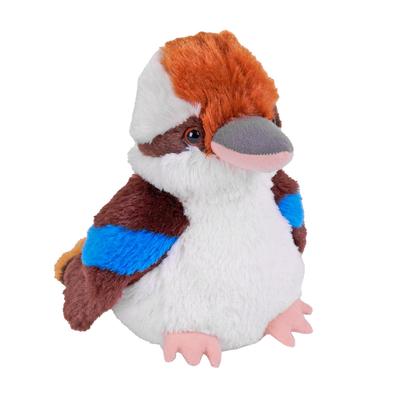 Wild Republic Кookaburra Плюшевая Мини Мягкая Дикая W14 x D20 x 27919 Игрушка, Cuddlekins, Материал, Животное, Подарок, Презент, H18см,