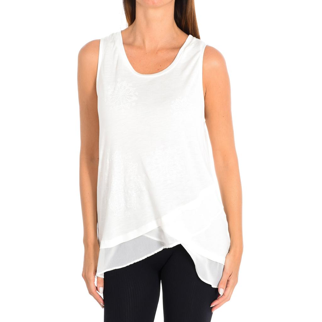 Женская футболка 73T2EX1 с круглым вырезом и широкими бретелями