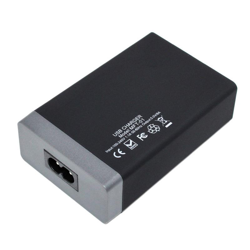 Многопортовое USB-зарядное устройство 65 Вт, быстрая зарядка PD 20 Вт, QC 3.0, совместимо с Apple и Huawei.