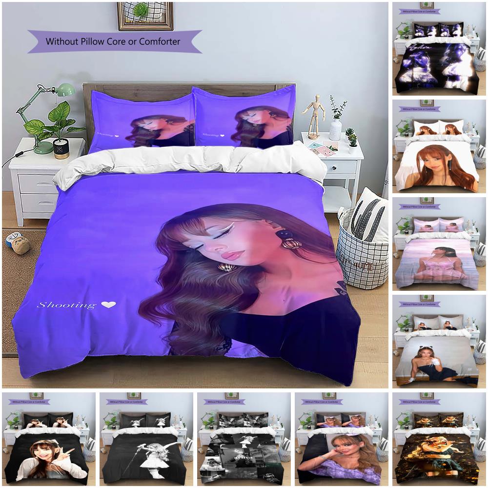 1PC Ayliva theme pattern Bedding Quilt Set Quilt Cover Pillowcase Home Decoration Birthday Gift (1 * duvet cover + 16 * pillowcase, without core)