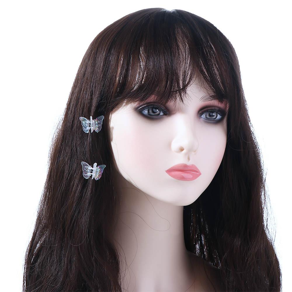 Color Resin Transparent Hair Claw Small Side Clip Women Hair Accessories Korean Style Hair Clip