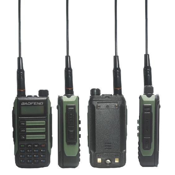 Baofeng UV16 Pro Plus V2 CB Ham FM Radio Station Two Way Amateur VHF Powerful UV16 Walkie Talkie Radios For Outdoor Hunting