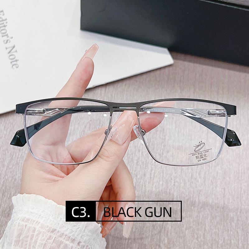 Мужские металлические очки с защитой от синего света — идеально подходят для путешествий, вождения и уличного стиля