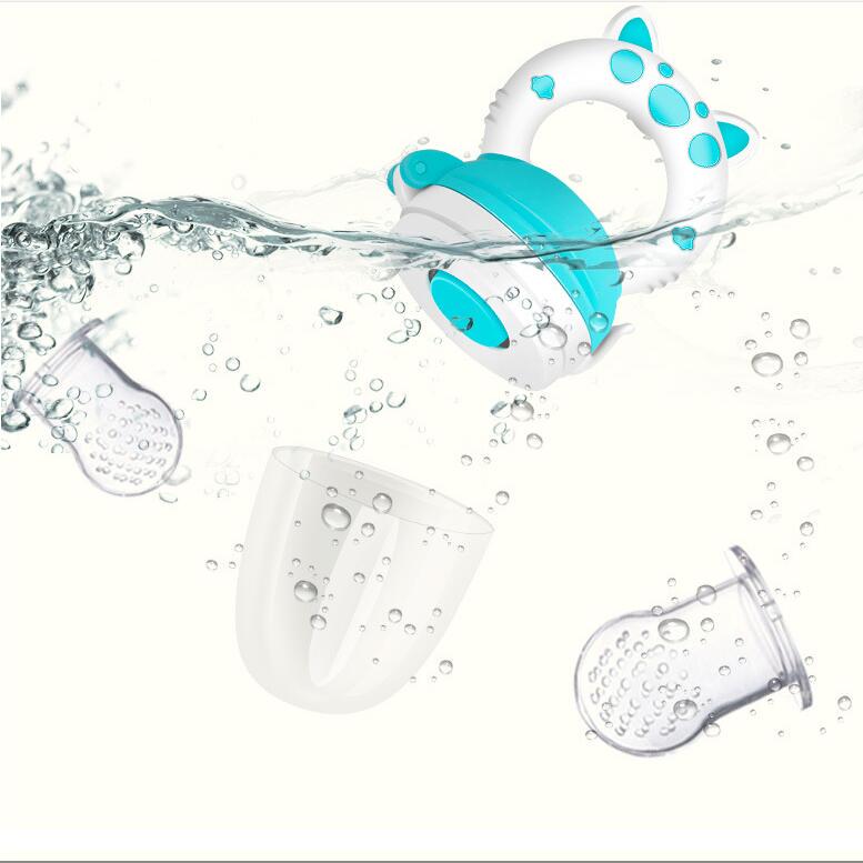 Baby Bottle Feeding Fruit Vegetable Music Newborn Food Supplement Bite Juice Feeder Baby Nimbler