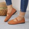 Single Shoes Summer Shallow Mouth One Pedal Knitted Hollow Soft Sole Shoes