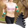 Dumbbell Stand Rack Dumbbell Bracket Dumbbell Weight Holder 5 Tier Hand Weight Tower Stand For Home Gym Organization