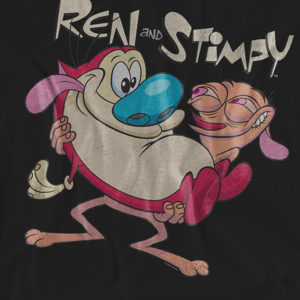 Футболка унисекс для взрослых Ren & Stimpy Two Of A Kind
