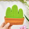Creative Cactus Coasters Set Anti Scald Decorative Placemats Safe Cactus Cup Mat  Tableware