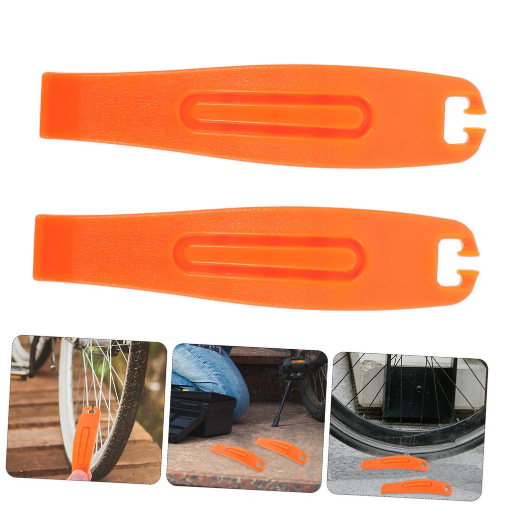 JOINPAYA Нейлоновая велосипедная монтажка Многофункциональный тип Крепления для электровелосипеда Инструмент для ремонта шин 2 шт.