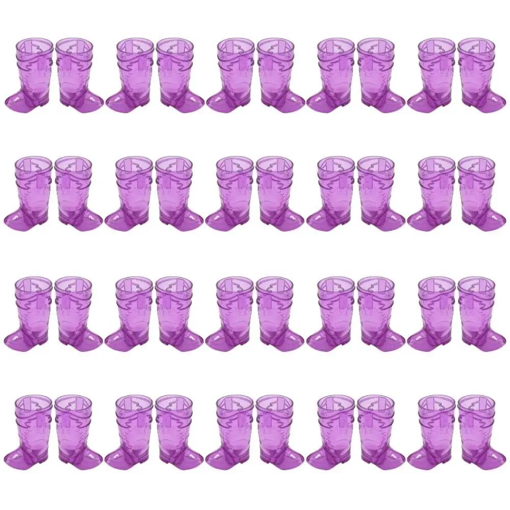 10Pcs 1 Oz Mini Cowboy Boot Shot Glasses Western Cowboy Glasses Creative Beer Cup for Cowboy Cowgirl Bachelorette Party