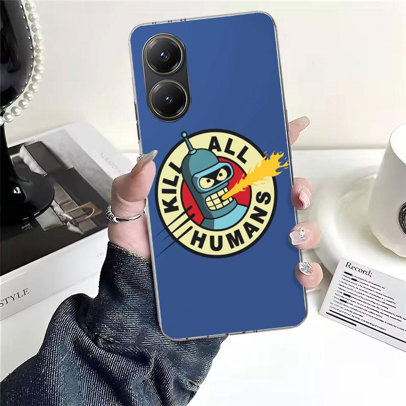 Futurama Planet Express Мягкий чехол для телефона для Xiaomi Redmi 15C 15 13C 13 Poco X5 X6 X7 F7 Ultra M7 12C 12 10 10C 9C 9A 9T 9 Fundas