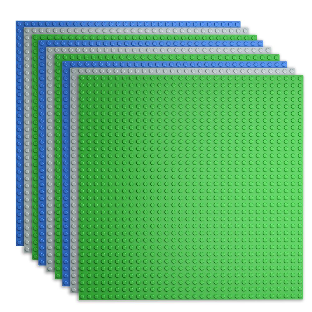 3 шт. Классические Базовые Пластины Строительные Блоки 32x32 32x16 Точек Строительные Основы Пластины Кирпичи Сборка Городская Дорога MOC Друзья Городские Игрушки