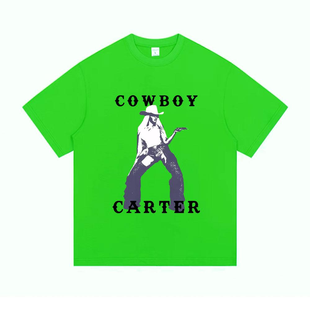 Beyonce Cowboy Carter New Album Graphic Tshirt Male Oversized Soft Cotton T Shirts Men Womens Fashion Pop Music Tshirt Tops
