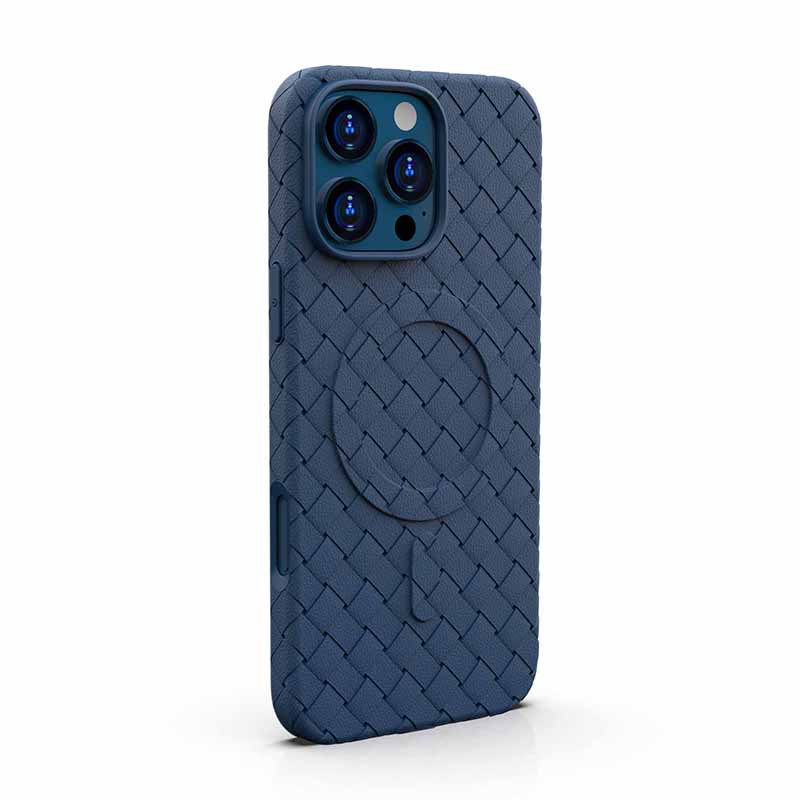 Для магнитного беспроводного зарядного чехла Magsafe для iPhone 16 15 14 12 13 Pro Max дышащий охлаждающий тканый сетчатый мягкий силиконовый чехол