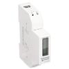 DC220V Electric Energy Meter LCD Display IP51 Waterproof Remote RS485 Single Phase Electricity Usage Monitor 5‑100A