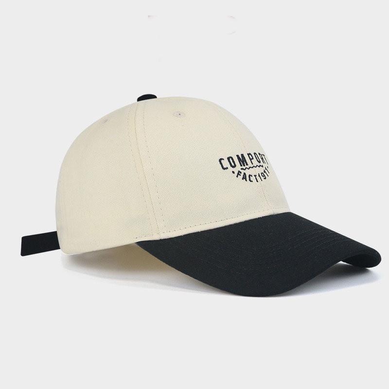 Cotton Baseball Cap For Women Men With Wide Brim Sun Protection Summer Casual Fashion