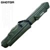Oxford Cloth Folding Fishing Rod Bag Reel Outdoor Multifunctional Fishing Tackle Storage Bags Travel Carry Case Pesca