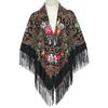 Women's Outer Printed Ethnic Style Tassel Shawl