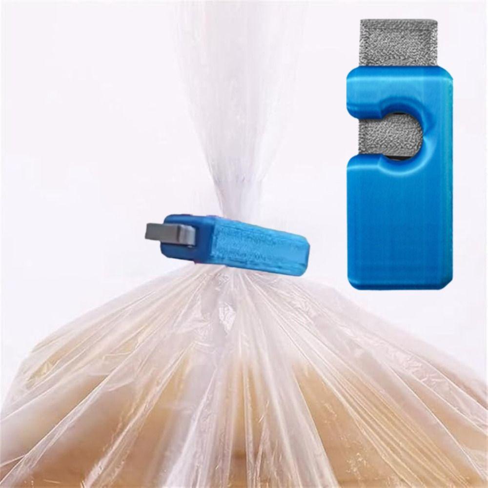 3pcs Squeeze-lock Bread Bag Clip Fresh-keeping Reusable Sealing Bag Clip Plastic Moisture-proof Snack Bag Clip Office