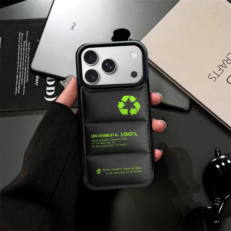 Экологичный чехол-накладка из переработанных материалов для iPhone 14/13, 12/11 и Apple Promax 17/16/15.