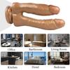 Double-Ended Dildo Realistic Penis Strong Suction Cup Clitoral Massager Adult Sex Toys for Women