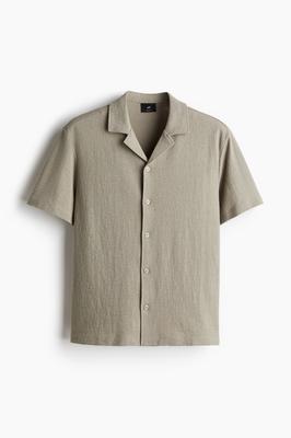Футболка HM Jersey caMp Regular Fit цвета хаки зеленый
