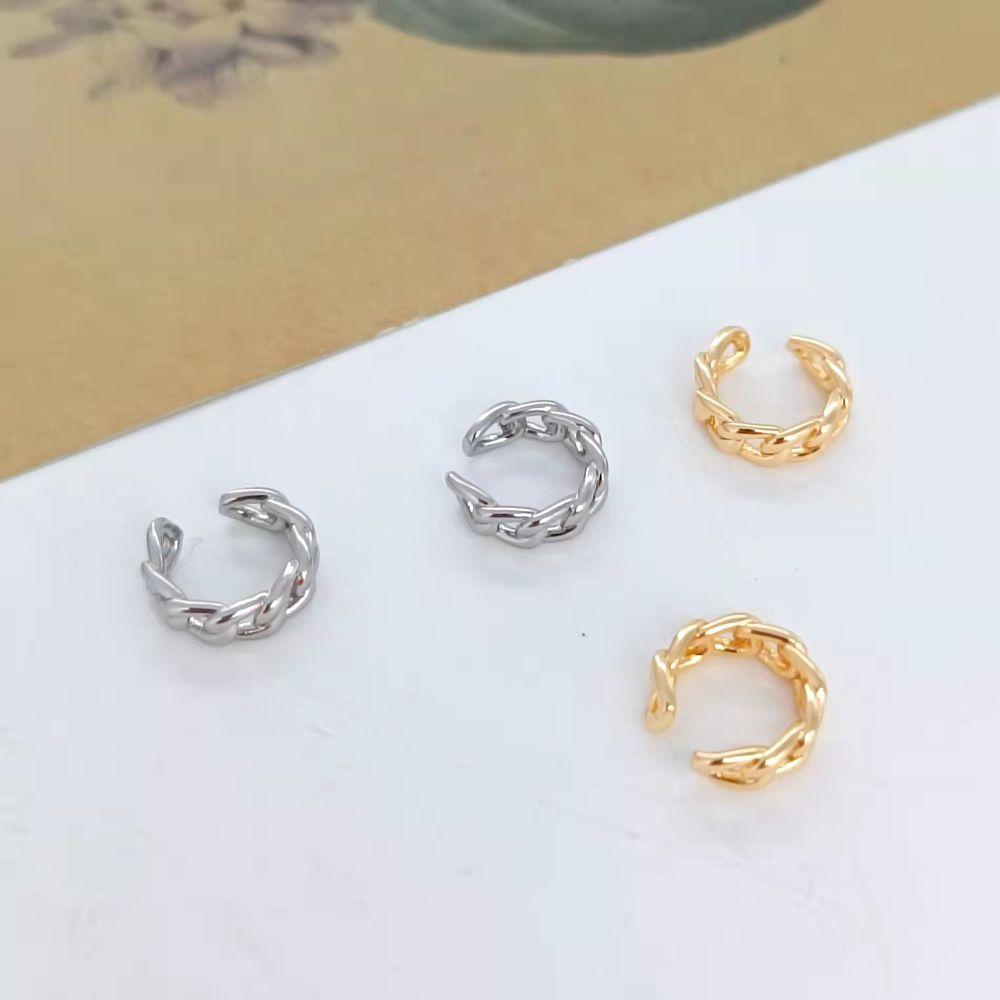 Серьги-клипсы женские металлические на хрящ, набор корейских сережек для женщин, клипсы для ушей