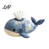 Decorative Tissue Container DIY Box Top Opening Soft Fabric Cover Marine Animal