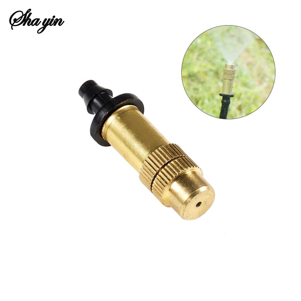 5 шт./10 шт. Регулируемая медная распылительная насадка, соединитель-аксессуар для полива балкона, сада, горшечных растений и цветов