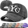 New Style Unisex Adjustable NYC Letter Embroidery Baseball Cap Outdoor Casual Sun Dad Hat for Women And Men